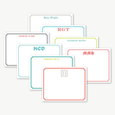 Picture Frame Border Flat Card Set