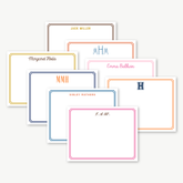 Double Picture Frame Border Flat Card Set