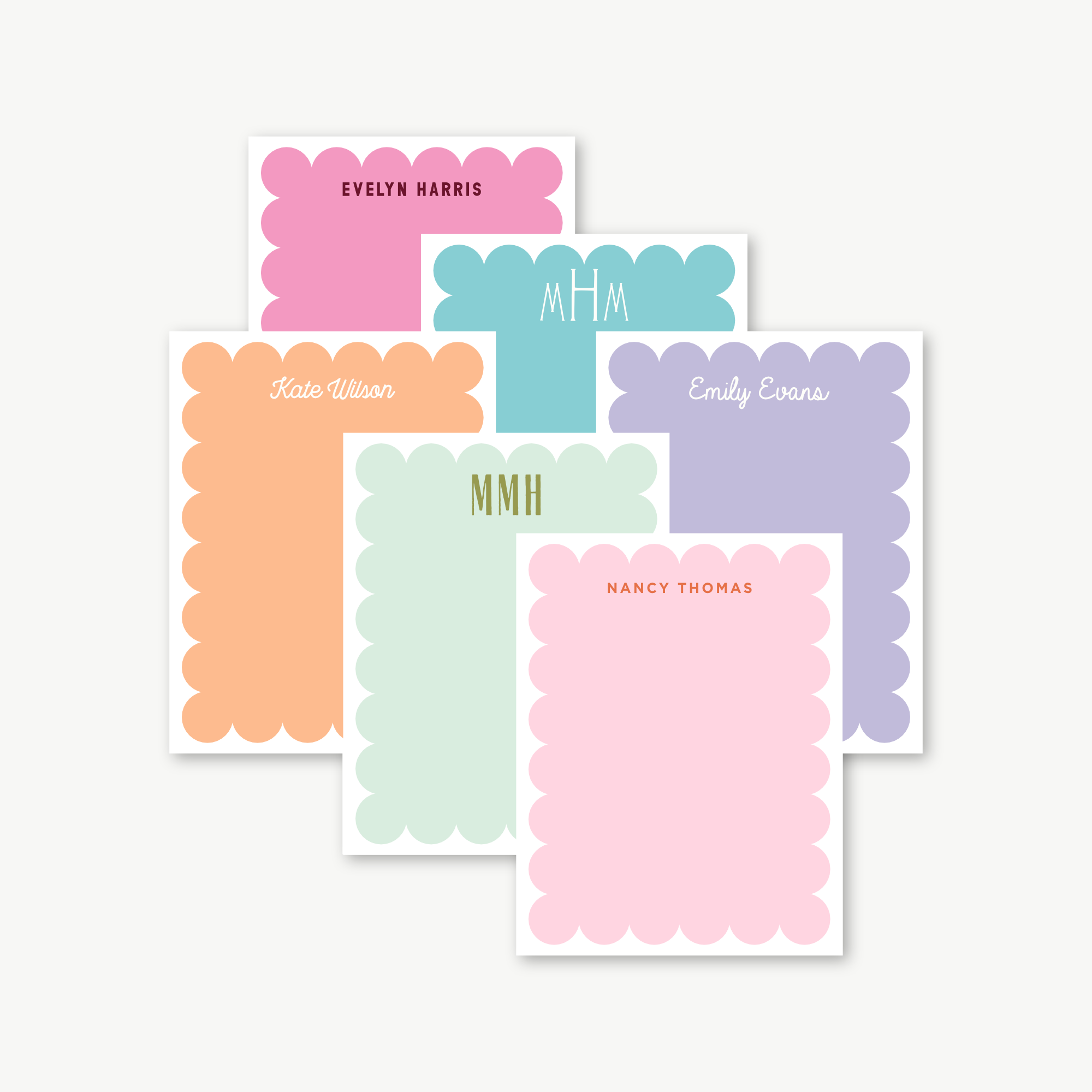 monogram notepad, personalized notepad, custom notepad, monogram stationery, personalized stationery, custom stationery, custom gift, personalized gift