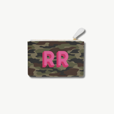 Camo Monogram Mini Clutch