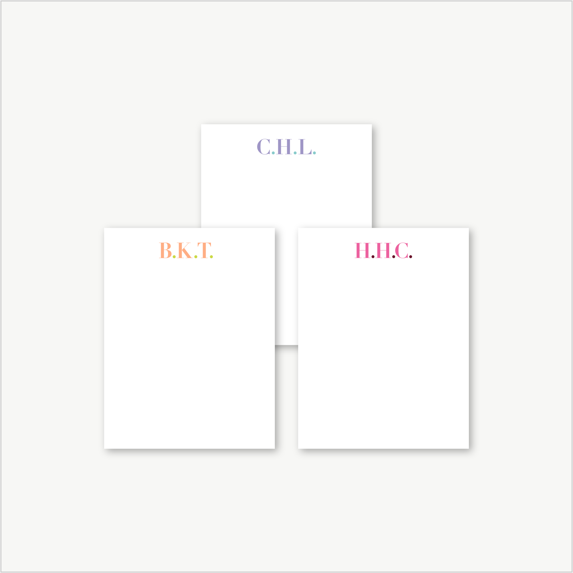 monogram notepad, personalized notepad, custom notepad, monogram stationery, personalized stationery, custom stationery, custom gift, personalized gift