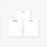 monogram notepad, personalized notepad, custom notepad, monogram stationery, personalized stationery, custom stationery, custom gift, personalized gift