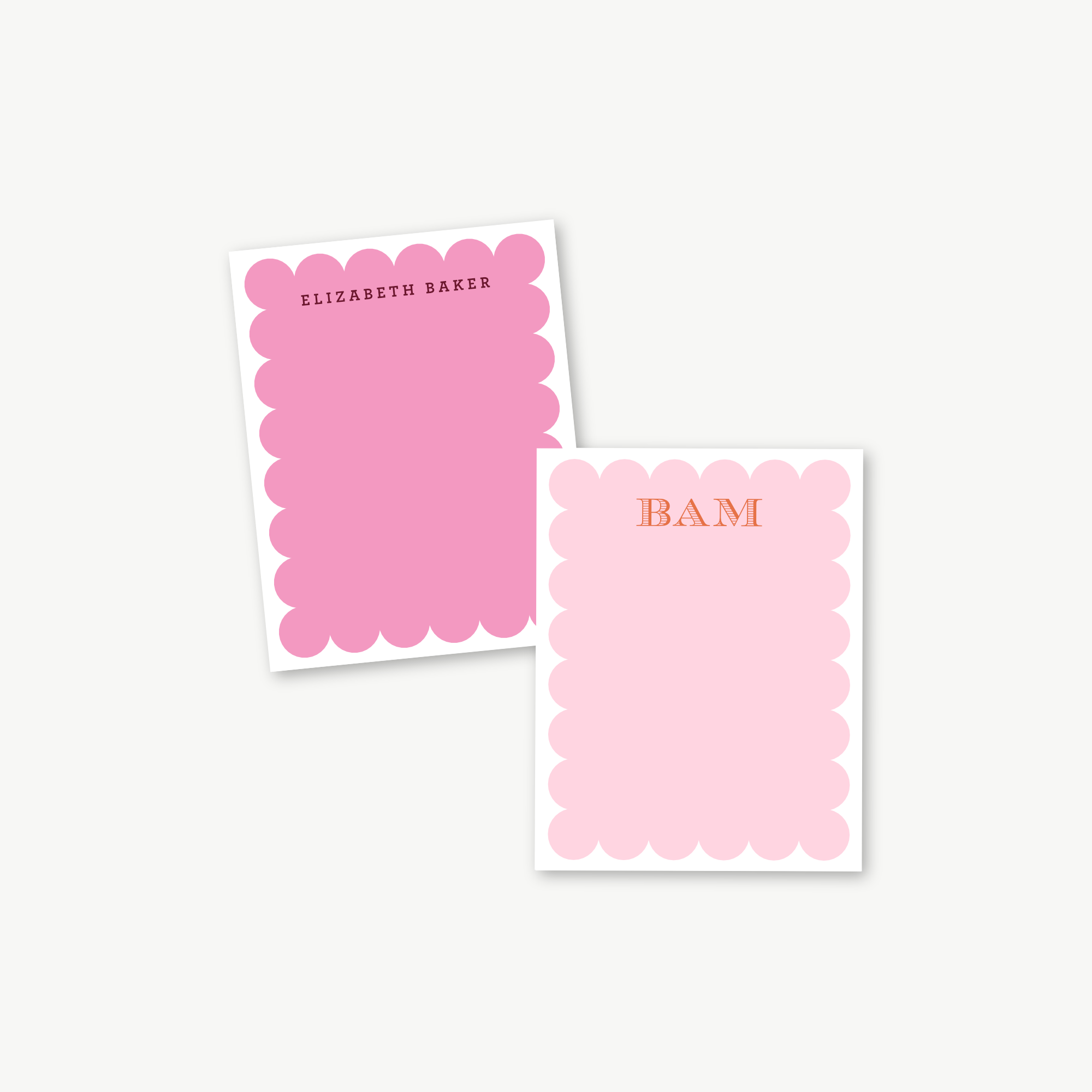 monogram notepad, personalized notepad, custom notepad, monogram stationery, personalized stationery, custom stationery, custom gift, personalized gift