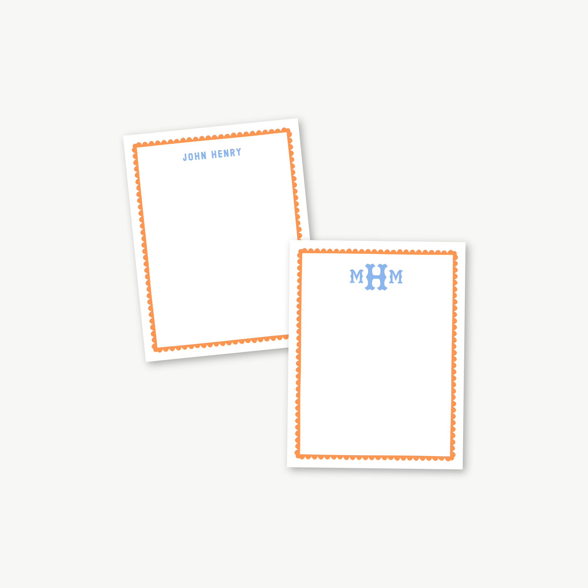 monogram notepad, personalized notepad, custom notepad, monogram stationery, personalized stationery, custom stationery, custom gift, personalized gift