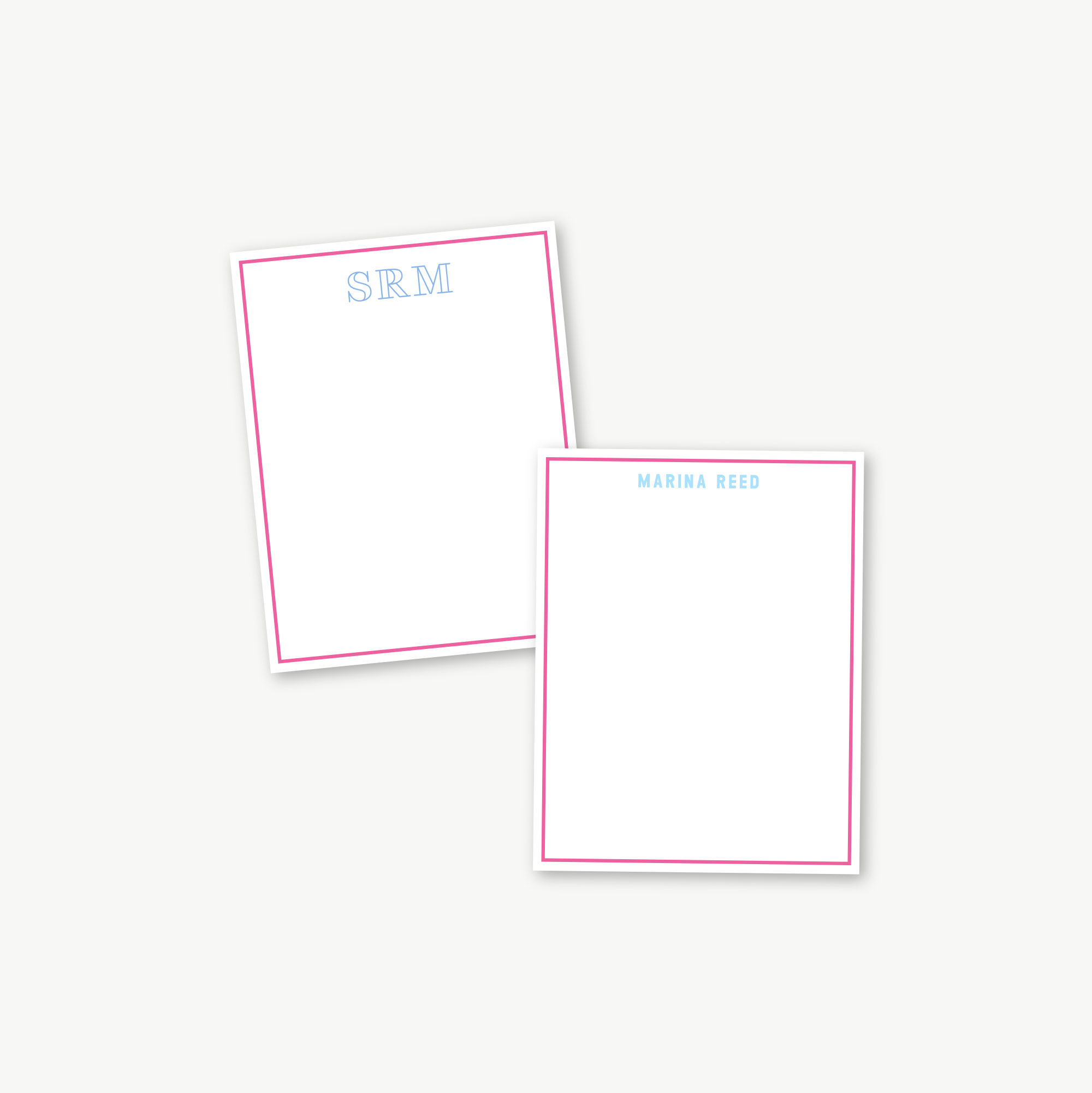 monogram notepad, personalized notepad, custom notepad, monogram stationery, personalized stationery, custom stationery, custom gift, personalized gift