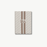 Geo Monogram Stripe Journal