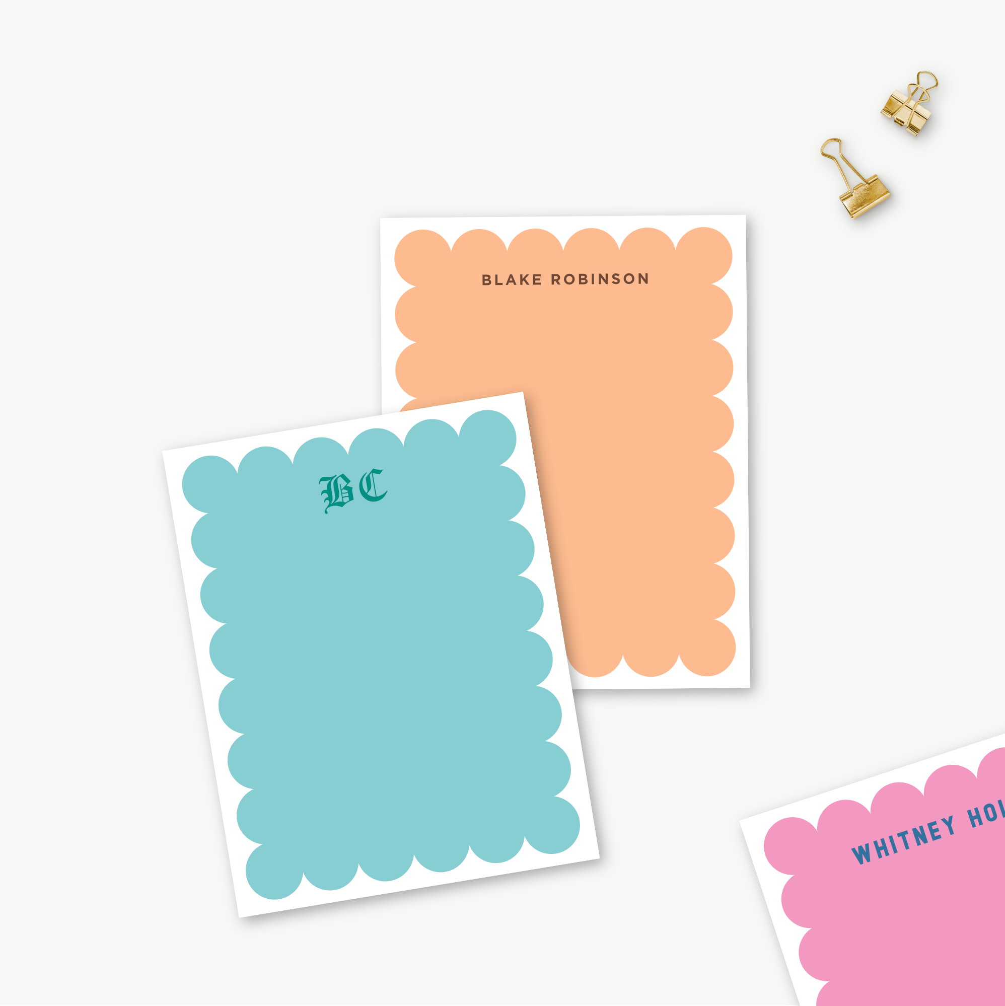 monogram notepad, personalized notepad, custom notepad, monogram stationery, personalized stationery, custom stationery, custom gift, personalized gift