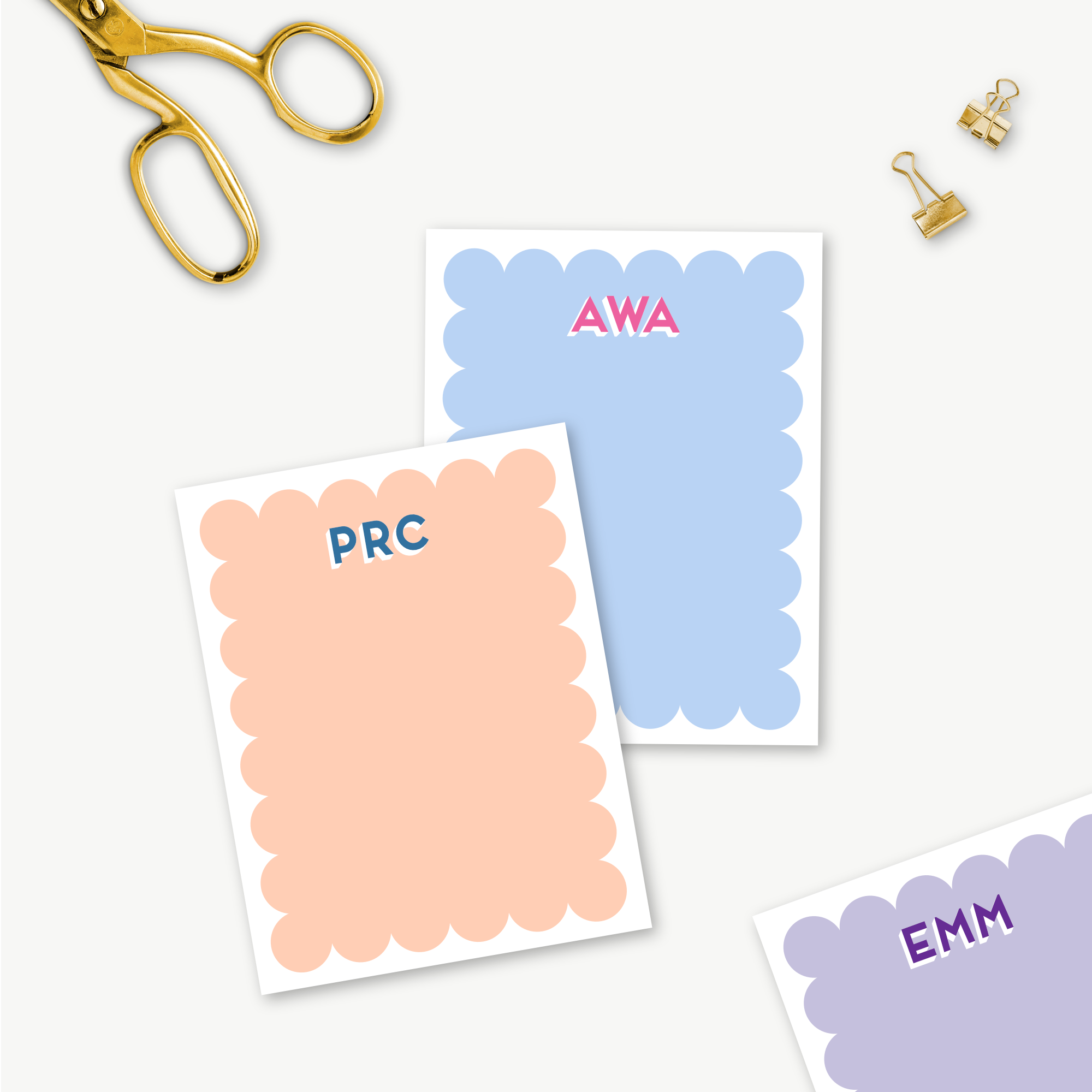 personalized name notepad, lined notepad, monogram stationary / stationary, teacher gift, to do list, grad gift, colorful stationery