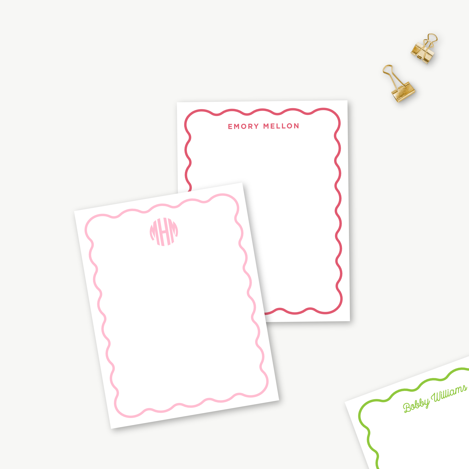 monogram notepad, personalized notepad, custom notepad, monogram stationery, personalized stationery, custom stationery, custom gift, personalized gift