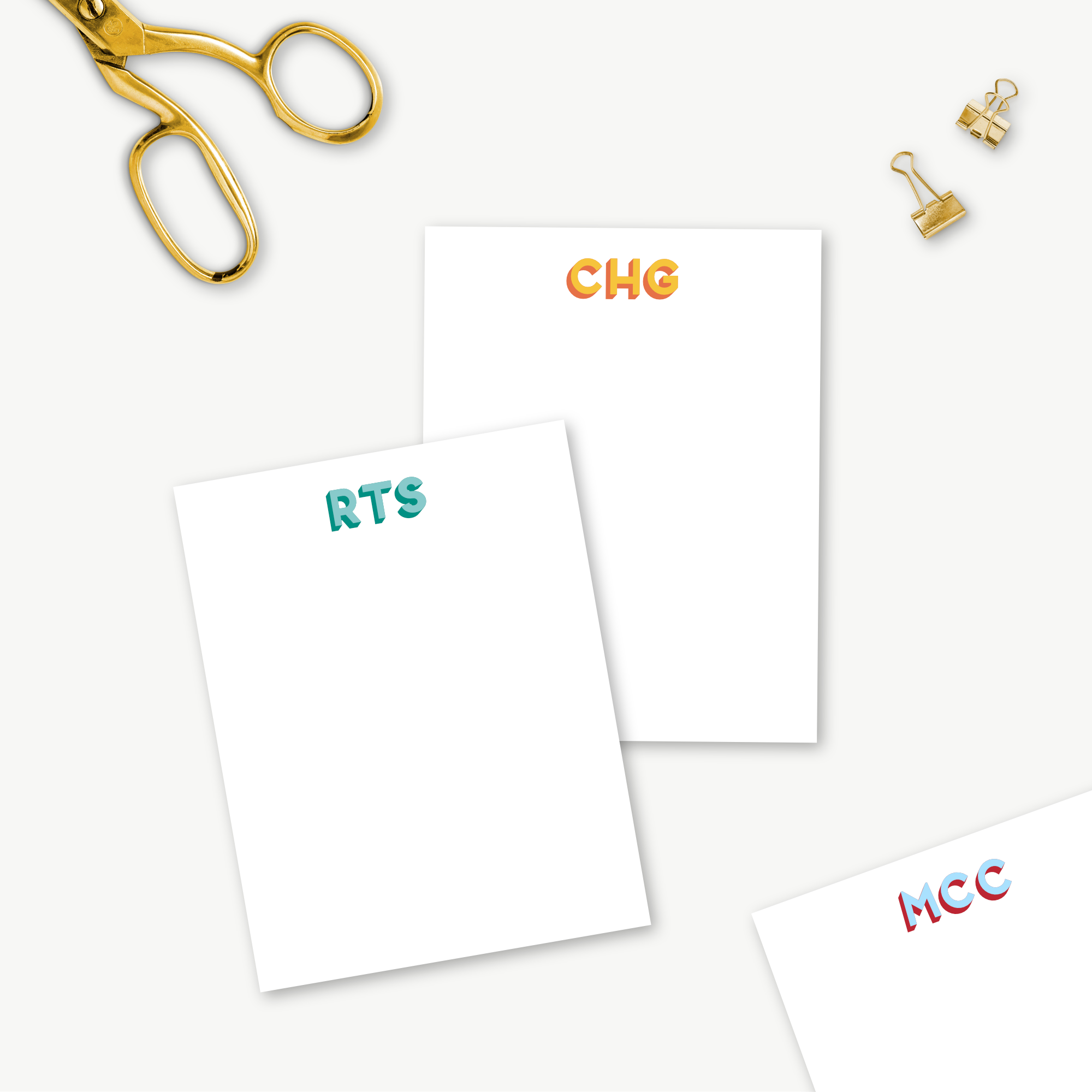 personalized name notepad, lined notepad, monogram stationary / stationary, teacher gift, to do list, grad gift, colorful stationery