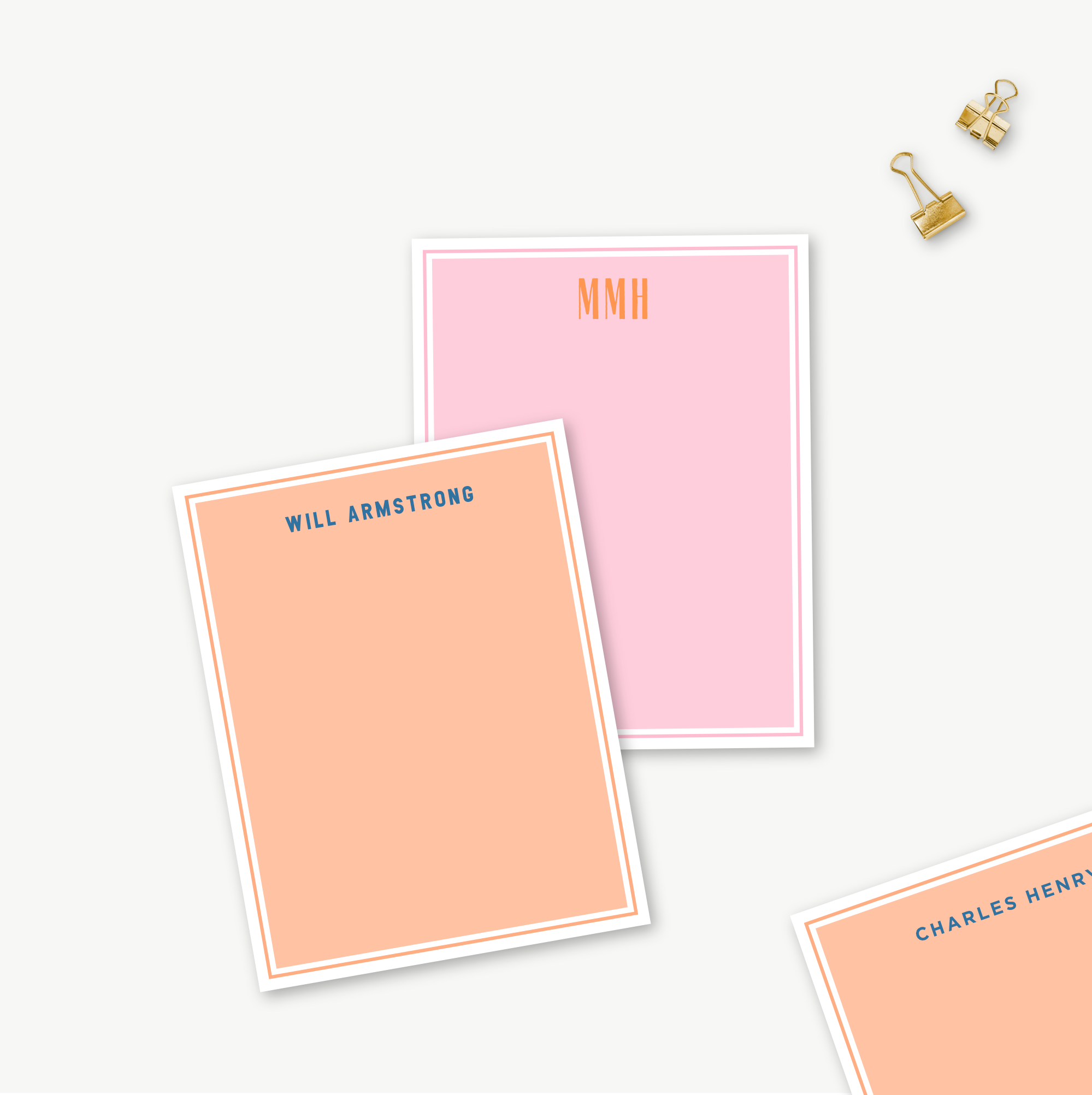 monogram notepad, personalized notepad, custom notepad, monogram stationery, personalized stationery, custom stationery, custom gift, personalized gift