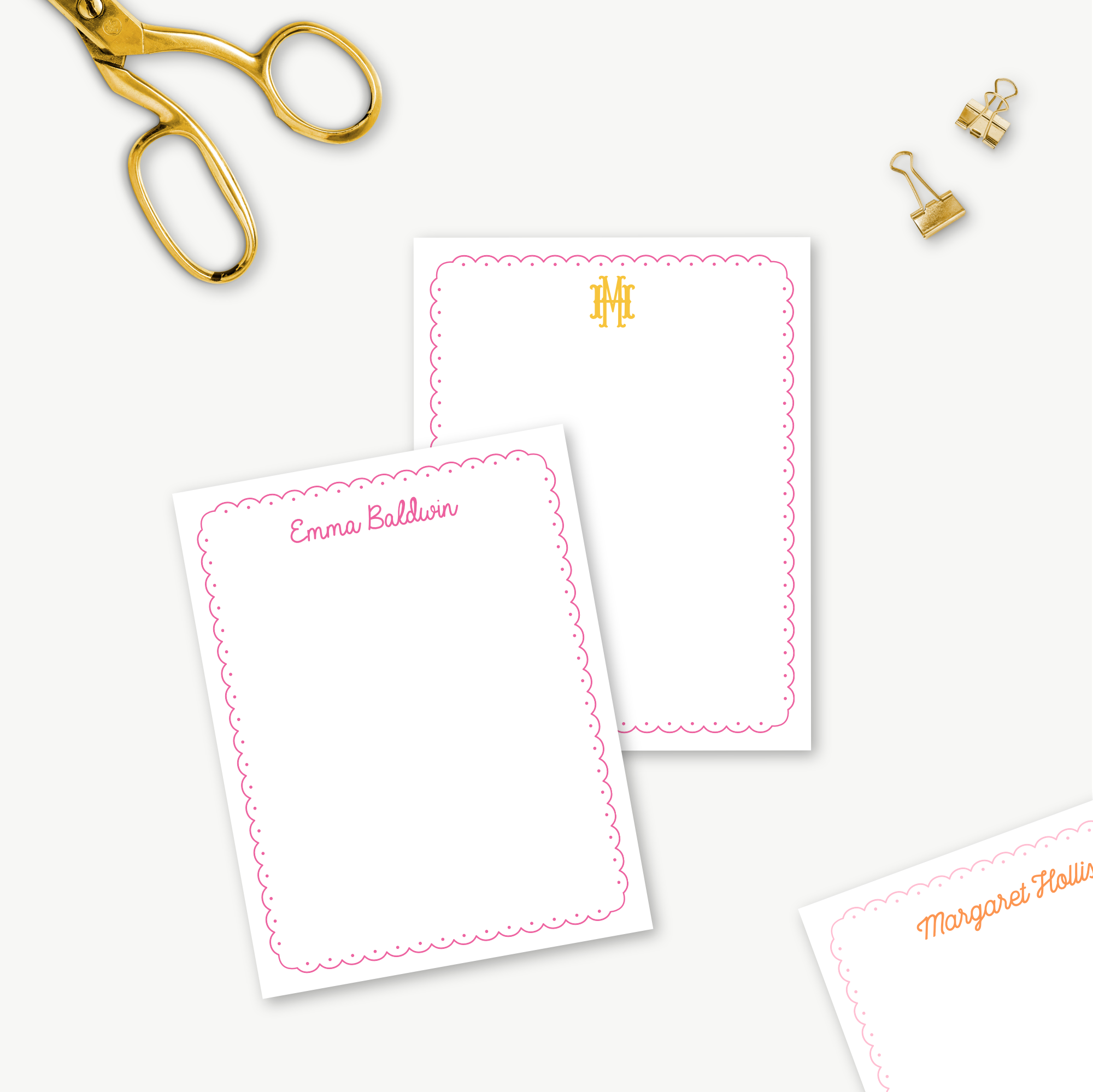 monogram notepad, personalized notepad, custom notepad, monogram stationery, personalized stationery, custom stationery, custom gift, personalized gift