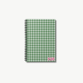 Gingham Monogram Notebook