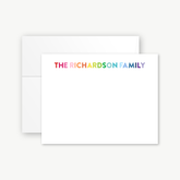Rainbow Flat Card Set