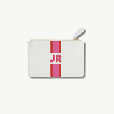 Monogram Stripe Mini Clutch