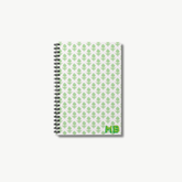 Block Print Monogram Notebook