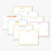 Double Thin Border Flat Card Set