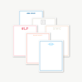 monogram notepad, personalized notepad, custom notepad, monogram stationery, personalized stationery, custom stationery, custom gift, personalized gift