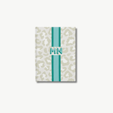 Leopard II Monogram Stripe Journal