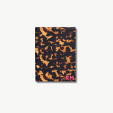 Tortoise Shell Monogram Stripe Journal