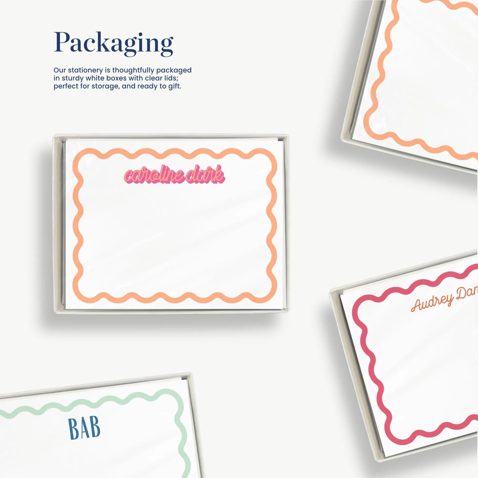 a variety of different shaped and colored boxes, each with a label or name written on it. The boxes are arranged in a way that suggests they are part of a larger collection or display.