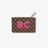 Check Monogram Mini Clutch