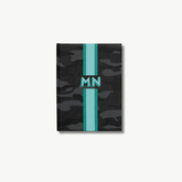 Camo Monogram Stripe Journal