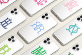 Monogram Clear Phone Case