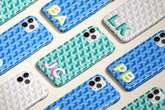 Geo Bottom Monogram Phone Case