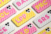 Geo Triple Monogram Phone Case