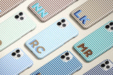 Mini Stripe Bottom Monogram Phone Case