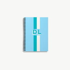 Monogram Double Stripe Notebook