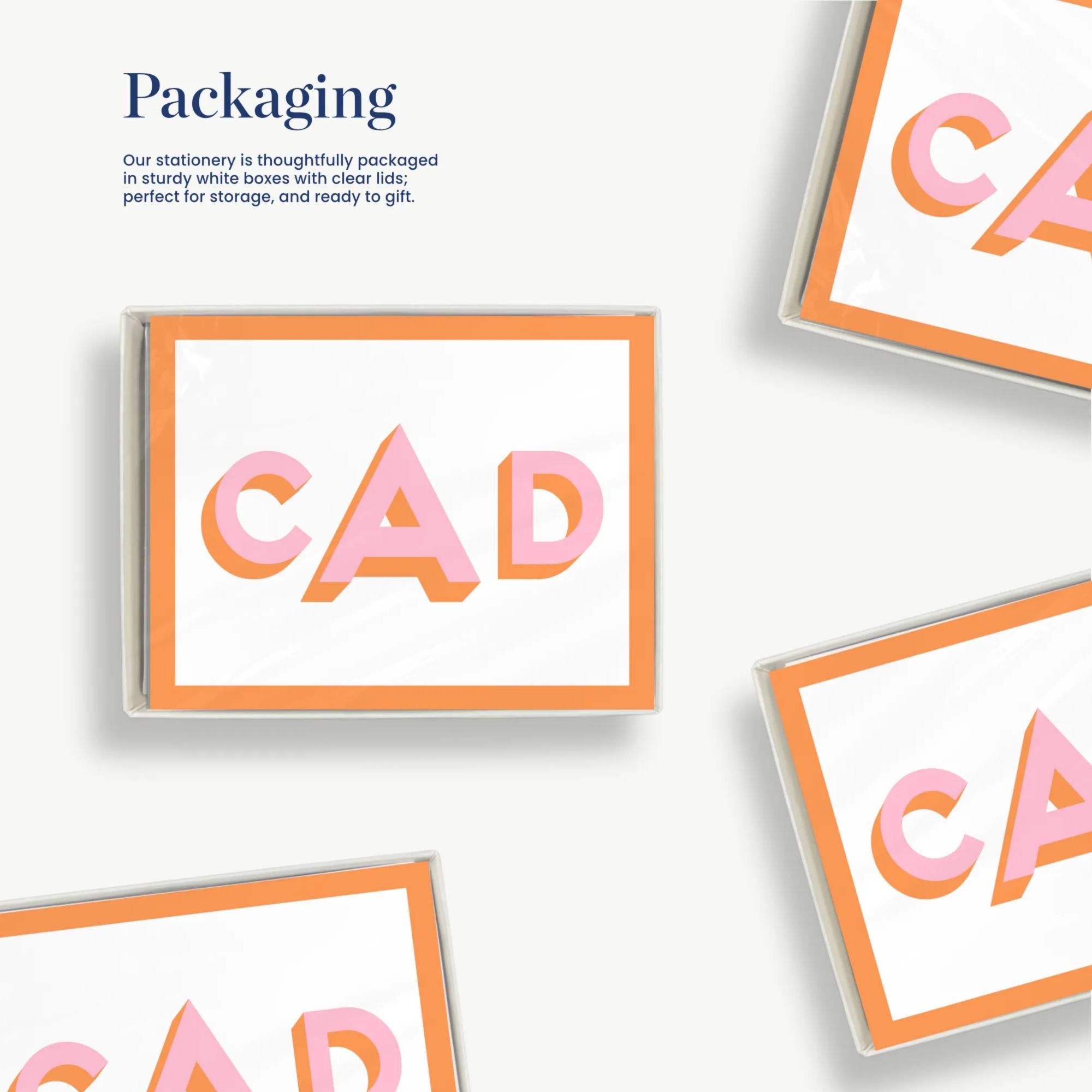 multiple images of the word "CAD" in a pink and orange color scheme, with the letters "C" and "D" being larger than the rest of the letters. The images are arranged in a grid-like pattern, with the word "CAD" repeated across the images.