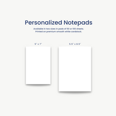 personalized notepads