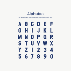 custom alphabet