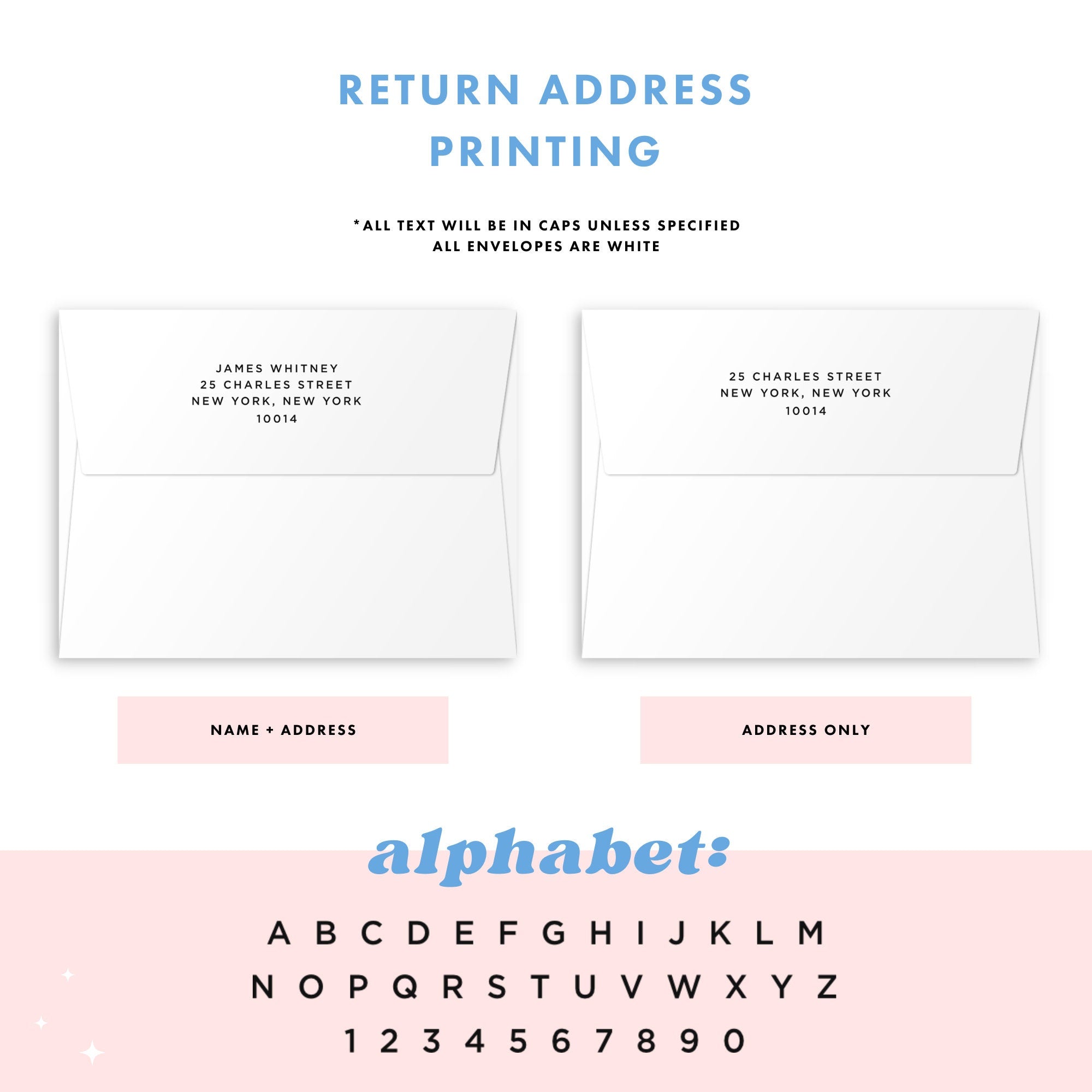 Modern Personalized Stationery Notecard Sets With Envelopes 